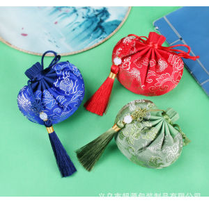 8*13cm กระเป๋าใส่เครื่องหอมสไตล์พระราชวังแบบโบราณถุงใส่เครื่องหอมถุงใส่เครื่องหอม DIY แบบผลิตเองถุงใส่เครื่องหอมแขวนรถกลิ่นหอมและฝุ่นห