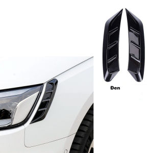 Bộ 2 ốp mang cá hóc gió lắp xe ô tô nhúng carbon