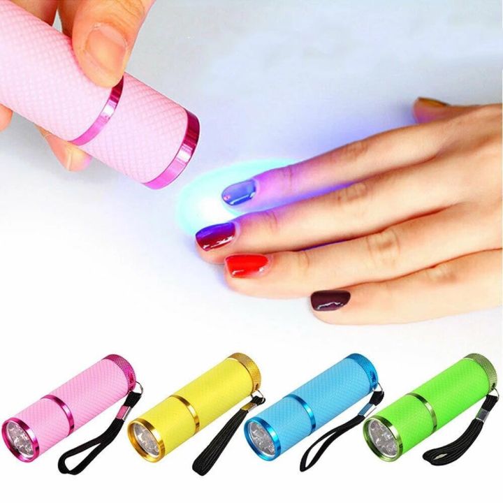 Mini LED Lamp Pocket UV Portable Nail Gel Dryer Cure Manicure Tool