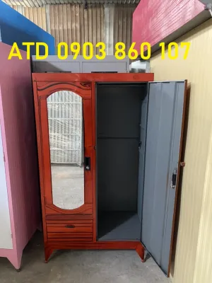Tủ sắt đựng đồ giá rẻ 1m8x90cm giao hỏa tốc