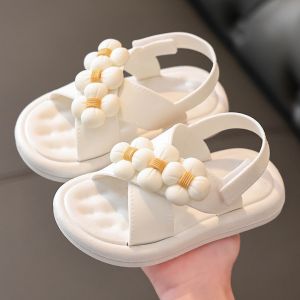 OKAIDO Sandal Sepatu Tali Anak-Anak Perempuan Cewek Model Bunga Gaya Fashion Korea Style Lembut