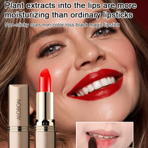 Non-Stick Lipstick Moisturizing Beeswax Formula Long Lasting Color Transfer Proof Smudge Proof Nourishing Lip Makeup