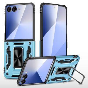 for Samsung Galaxy Z Flip 8/7/6 Case with Stand [Anti-Scratch][Military Grade] Full Body Rugged Shockproof Drop Protection Case for Samsung Galaxy Z Flip 8/7/6