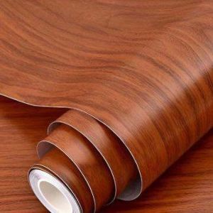 Wallpaper wooden design waterproof self-adhesive waterproof home decoration 45cmx10m
