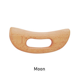 Face & Body Massager Guasha Guasa Kayu Massager Scraping untuk Terapi Akupunktur Spa