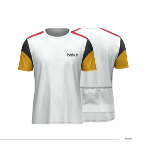 Bizkut Ride Technical Cycling T-Shirt for Men and Women with Pockets Quick Dry Breathable L1
