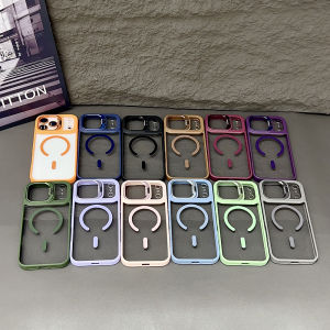 Transparent Case for IPhone 17 Pro Max 17 Air 17 Pro 17 Camera Stand Holder Lens Cover