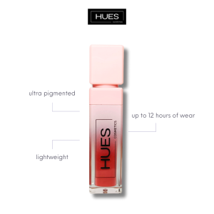 Hues Cosmetics Matte Liquid (Aba Ibadan) Lipstick Highly Pigmented Lasts Up To 12 Hours