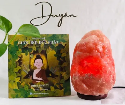 (Đèn 5-6kg) Đèn đá muối Hyamlaya nhập khẩu - đèn đá muối tự nhiên vượng phong thủy