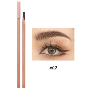 Dorisna Professional Eyebrow Pencil Waterproof 4 Colors Eyebrow Tattoo Tint Eyeliner Pencil Makeup Cosmetics Natural Lasting Wooden Eye Brow Pencil