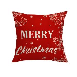 Christmas Pillowcase Throw Pillow Case Cushion Cover Xmas Home Decor 45*45CM