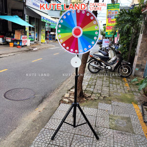 Vòng quay may mắn khổng lồ 60 cm cao 2 mét 24 ô trúng thưởng quay ngẫu nhiên trò chơi sự kiện event
