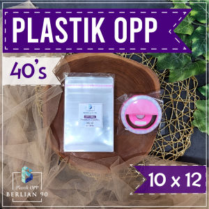 Plastik Opp 10 x 12 cm Tebal 40s micron isi 100 lembar
