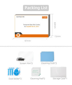 Phim bảo vệ màn hình LCD kính cường lực Sunnylife cho camera hành động Insta360 GO 3S/GO 3