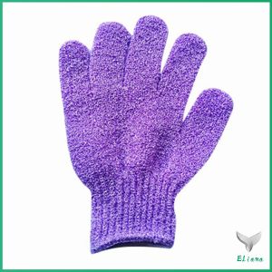 ถุงมืออาบน้ำ ถุงมือขัดผิวอาบน้ำ ขจัดเซลล์ผิวเก่า สปอตสินค้า Glove-style bath towel Eliana