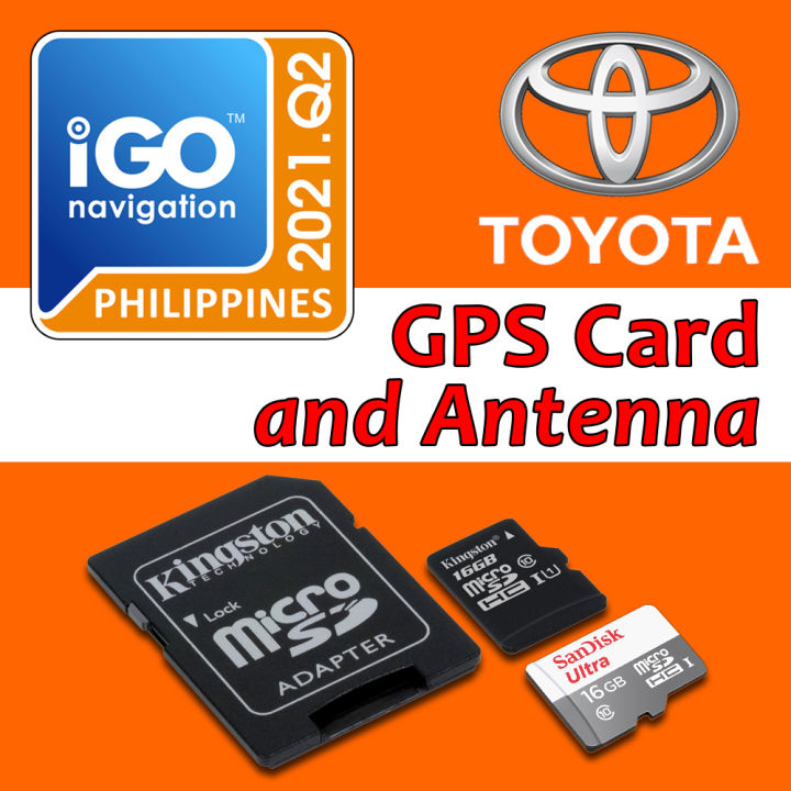 Toyota iGO GPS Navigation Philippines for Alphard Avanza FJ Cruiser