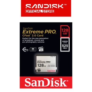 Sandisk Extreme PRO® CFAST™ 2.0 Card (64GB/ 128GB)