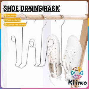Klimo Stainless Steel Shoes Drying Hanger Shoes Drying Rack Hanging Shoe Organizer Space Saving 1Pc