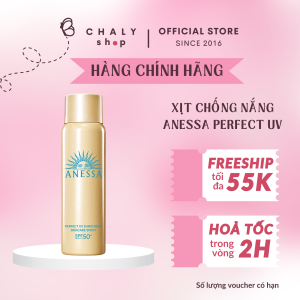 Xịt chống nắng Anessa Perfect UV Sunscreen Skincare Spray 60g Nhật