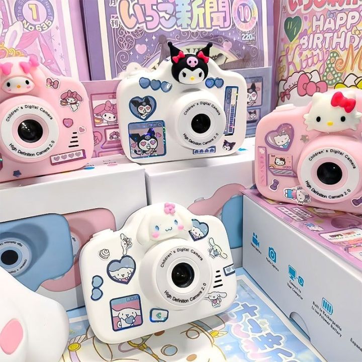 Sanrio Hello Kitty Mini Children Digital Camera Cartoon Kuromi My