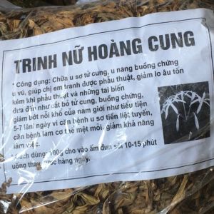 Lá cây trinh nữ hoàng cung khô thơm sạch