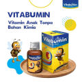 vitabumin 60 ml madu ekstrak ikan gabus nutrisi tumbuh kembang anak. 