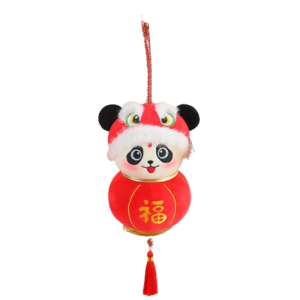 JOY TOY Happy New Year Snake Year Mascot Pendant Chinese Style Good Luck Lucky Snake Doll Snake Stuffed Doll Cartoon Lantern Panda Plush Toys New Year Gifts