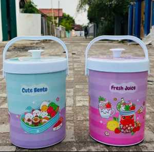 TERMOS NASI NAIBA 12 LITER RICE BUCKET OVAL 2in1 TEMPAT NASI TERLARIS TERMOS ES TERMOS TEMPAT PENYIMPANAN NASI
