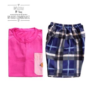 Piyama Dewasa HP / Hotpant Kaos celana pendek Saten Apple