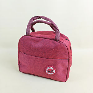 Tas Bekal Makanan Lunch Bag Cooler Insulator Box Thermal Penyimpanan Travel Organizer TB-10-TBK