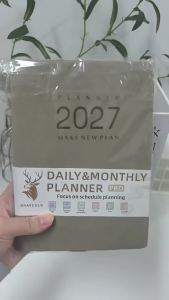Daily Planner Notebook A5 Schedule Agenda Habit Tracker 365 Days Time Management Journal Buku Perancang Harian A5 Jadual Waktu Pengurusan Masa Catatan Nota Premium Quality High Performance