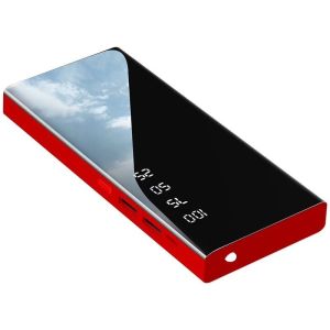 Powerbank 50000 mah Digital Display Fast Charging Kapasitas Besar LED Light  Robot Powerbank