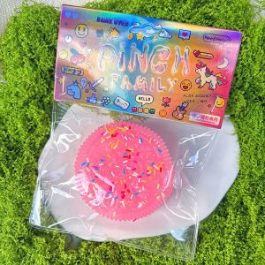 YUDESHUI 1Pcs Fidget Đồ chơi bóp bánh quy Giảm căng thẳng Oreo lớn Đồ chơi bóp tráng miệng Mô phỏng Đồ chơi giảm căng thẳng