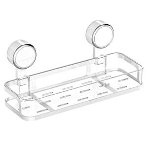 Kệ phòng tắm bền với thiết kế núm hút cao su dễ lắp đặt trên mọi bề mặt nhẵn chống nước và chắc chắn