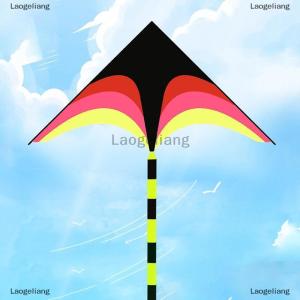 [COD] Laogeliang ว่าวทุ่งหญ้า1.2ม. ง่ายต่อการบินสำหรับผู้ใหญ่ว่าวสามเหลี่ยมสำหรับเด็กติดตั้งง่าย