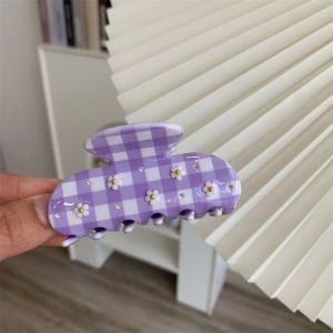 MAGICACADEMY Kẹp tóc Kẹp tóc Emijay Phụ kiện đầu Zircon Kẹp tóc đá rhinestone Cá nhân hóa Hình học Kẹp cá mập axit axetic Cô gái