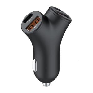 อุปกรณ์รถยนต์4ช่องรูปตัว Y เค้าโครง48วัตต์กำลังไฟทั้งหมด USB สองอันการเชื่อมต่อซีสำหรับแท็บเล็ตสมาร์ตโฟน