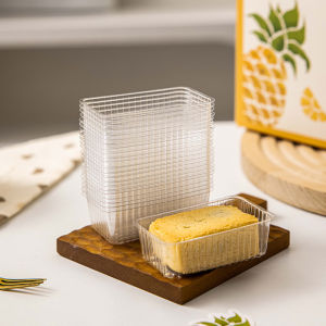 Set 100 khay túi đựng bánh dứa bánh quy cookies