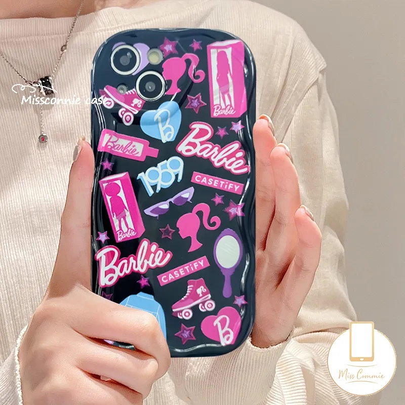MissConnie Casetify Cute Princess Barbie Soft Case Compatible for