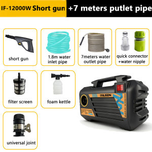 IFASEN-12000W Cordless High Pressure Car Cleaning Machine High Power Electric Car Washer 220V Portable Water Gun Kit Home Floor Cleaner Watering