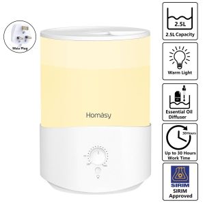 [SIRIMHomasy 2.5L /4L Nano Disinfection Sanitizer Disinfectant Sprayer Humidifiers Cool Mist Humidifiers Diffuser Essential Oil Diffuser