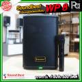 Soundbest WP-8 ลำโพงพกพา 8 นิ้ว แอมป์ในตัว 500 วัตต์ ลำโพงบลูทูธ แบตเตอรี่ในตัว พร้อม ไมโครโฟนไร้สาย 1 อัน พกพาสะดวก มีช่องเสียบขาตั้งลำโพง WP8 WP 8 Bluetooth PA SOUND CENTER พีเอ ซาวด์ เซนเตอร์. 