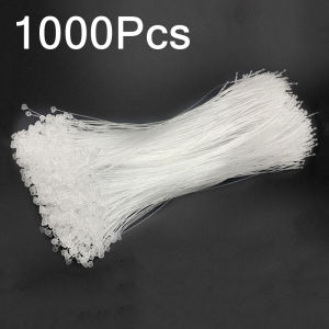 1000Pcs Loop Hang Tag Plastic Loop Pin String Snap Lock Loop Lock Hang Tags