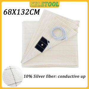 Grounding strip with grounding connection wire for improving sleep Silver fiber conductive sheet for natural health
