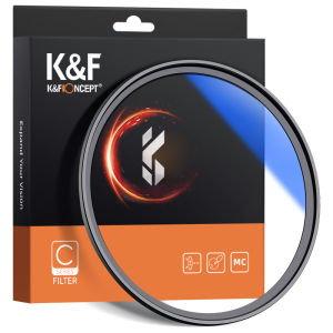 K&F Concept 77mm MCUV Protection Filter Slim Frame with Multi-Resistant Coating for Camera Lens
