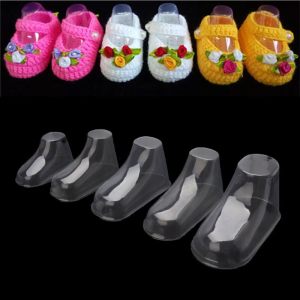 10x Feet Display Baby Booties Shoes Sock Etc Exclusive Shoe Trees Baby Shoe Showcase Clear Plastic 8/9/10.5/11/12cm