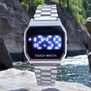 JAM TANGAN WANITA DEWASA HUSH PUPPIES DIGITAL TOUCH WATCH/JAM TANGAN CEWEK MURAH IMPORT