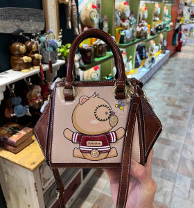 Túi Xách Đeo Chéo Nữ Túi Thời Trang Sammao & Cream Bear Chính Hãng C1128-1