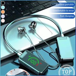 Wireless Headset Graphene Diaphragm Sports Running Hanging Neck Bluetooth Headset Anti-sweat Upgrade