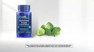 Life Extension Optimized Folate – L-methylfolate – Heart & Brain Support Healthy Homocysteine Levels – Non-GMO Gluten-Free Vegetarian – 1700 mcg DFE 100 Vegetarian Tablets
